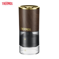 THERMOS 膳魔师 新品磨豆机 USB充电便携出行随身手冲迷你咖啡研磨机 EHA-5611A 棕色G
