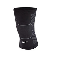 NIKE耐克针织护膝 篮球羽毛球膝部保护套 跑步健身运动装备 男女护膝盖套 NMS76031 L（膝围40-42.5cm）