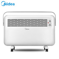 美的（Midea）NDK22-15D1浴室电取暖器家用电热欧式快热炉多功能静音室内万向轮 NDK22-15D1