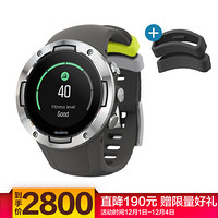 颂拓（SUUNTO）颂拓5 多项专业运动GPS四星导航 防水彩屏智能运动腕表 动感灰 SS050453000