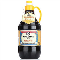 KIKKOMAN 万字 酱油 鲜醇生抽酱油 1.8L