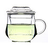 品茶忆友创意办公室耐高温带盖泡茶玻璃水杯子jp-12水趣杯