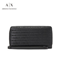 ARMANI EXCHANGE 阿玛尼奢侈品19秋冬新款女士钱包 948068-CC714-19F BLACK-00020 U