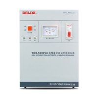 DELIXI德力西单相稳压器 TND-5KVA 5KW家用稳压器 5000W单相纯铜芯稳压器