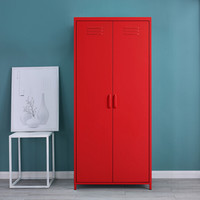  ZHONGWEI/中伟 GYG-3221 可 更衣柜  二门更衣柜红色 3层