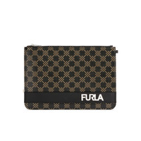 芙拉 Furla FW19MAIN 男士 聚氯乙烯+牛皮 黑色+棕色 MAN ELIOS系列 IPAD包文件袋信封包 1032316