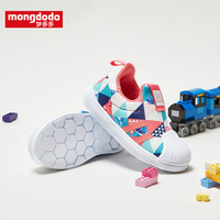 巴拉巴拉旗下梦多多mongdodo童鞋儿童旅游鞋2019年秋季新款中大童运动鞋79201202203黑色调28