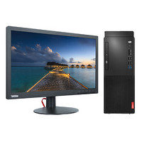 Lenovo 联想 启天 M427 八代酷睿版 19.5英寸 商用台式机 黑色 (酷睿i3-8100、核芯显卡、8GB、256GB SSD、风冷)