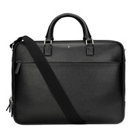 MONTBLANC 万宝龙 黑色手提包大号商务公文包 113180
