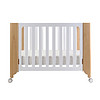 澳洲Boori菲比多功能实木婴儿床新生儿床可移动拼接床宝宝床边床 可转换成单人床
