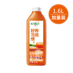 味全 每日C胡萝卜汁 1600ml 100%果汁 冷藏果蔬汁饮料 *3件