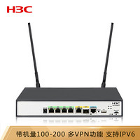 华三（新华三 H3C）MSR810-LM-WiNet 多WAN口千兆企业级wifi无线营销路由器内置3G/4G 带机量200