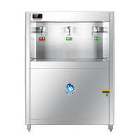 卡质 KAZHI 酒店水具 不锈钢机 27L直饮水 （三开水孔三级过滤）全自动开水器不锈钢直饮水机 落地一体化服务