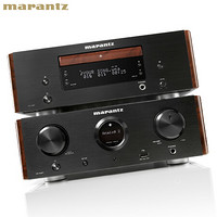 马兰士(MARANTZ)HD-CD1 CD机 + HD-AMP1 音响 带数字解码 合并式立体声功放 黑色 HIFI组合套餐