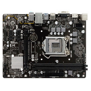 BIOSTAR 映泰 H310MHP MATX主板（Intel LGA1151、H310）