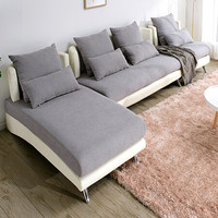 家逸沙发 北欧现代布艺沙发 简约客厅沙发家具三人组合可拆洗沙发小户型家具