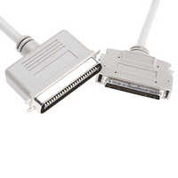 RS Pro欧时 3m 灰色 公 SCSI III 至 公 SCSI I 电缆组件, 夹紧固, CE，CSA 认证，UL