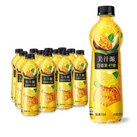 美汁源 Mintue Maid 百香果 柠檬 饮料 420ml*12瓶 整箱装 美汁源 Minute Maid公司出品