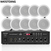  WESTDING/威斯汀 WX-305 公共广播 无线蓝牙吸顶壁挂喇叭套装