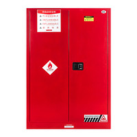 盛浪 安全柜防爆柜化学品储存柜危险品工业防火柜红色110加仑