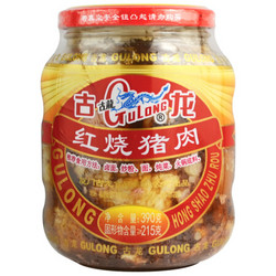 GULONG 古龙食品 GuLong 古龙 红烧猪肉罐头 390g