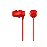 品胜（PISEN）A001带电青年耳机 入耳式线控重低音有线运动耳机 苹果安卓手机通用 中国红 红色