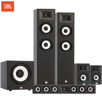JBL 杰宝 STAGE180 音响 音箱 5.1 家庭影院 电视音响 落地影院 组合音响 客厅影院 音响套装功放(搭配功放使用)
