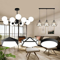 海德照明 HAIDE LIGHTING led客厅魔豆分子灯 三室两厅五件套