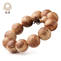 今夕 崖柏手串太行山留疤高油性20MM12颗文玩佛珠男士手链