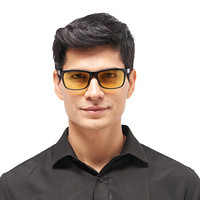 Jimmy Orange防蓝光眼镜男女款 卡尔蔡司镜片眼镜电脑护目镜大框光学镜架 JO507ZGBK亮黑色