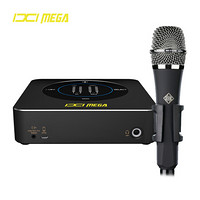 IXI MEGA M4 外置电脑声卡套装 专业主播设备 手机直播USB抖音快手全民K歌游戏 M4+德律风根 m80