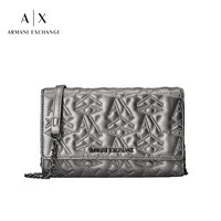 ARMANI EXCHANGE 阿玛尼奢侈品19秋冬新款女士单肩背包 948105-9A071 GREY-51020 U