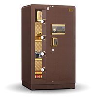 黑石保险柜高1.2米办公家用大型3C认证防盗入墙入柜保险箱全钢电子密码款保险柜
