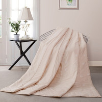 安睡宝（SOMERELLE）被芯 全棉英威达科技纤维被 纯棉经典七孔纤维空调被 夏凉被 薄被子 绚雅 150*215cm