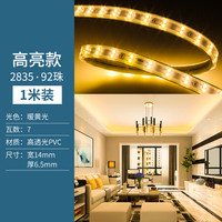 雷士照明 雷士（NVC）LED灯带灯条高亮贴片暗槽灯带 2835节能柔光客厅灯带 暖黄光3000K R2835-92（接头另购）