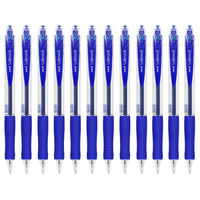 uni 三菱铅笔 SN-100 按动式圆珠笔 蓝色 0.5mm 12支装