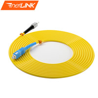 netLINK 光纤跳线 电信级 光纤熔接尾纤 光纤收发器跳线 HTF-SC-ST 单模单芯 3米 一条