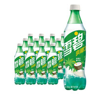 可口可乐(Coca-Cola)雪碧爽椰派500ML*12瓶 整箱装