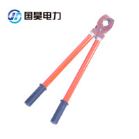 国昊电力 35kV绝缘夹钳 高压绝缘手握式夹钳 拆装熔断器用绝缘虎口钳 总长1.5米 定制 货期1-30天