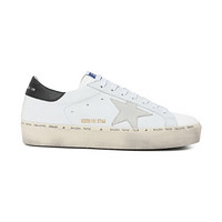 GOLDEN GOOSE 黄金鹅 19秋冬新品 男士白色牛皮灰星黑尾低帮做旧小脏鞋系带休闲鞋 G35MS945.I7 10/43