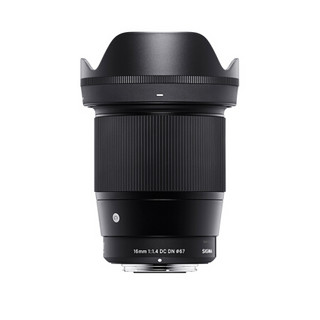 SIGMA 适马 16mm F1.4 DC DN Contemporary 广角定焦镜头 佳能M卡口 67mm