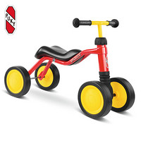 puky德国儿童滑行车学步车宝宝平衡车助步车原装进口WUTSCH4023红色