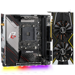 华擎（ASRock）X570 Phantom Gaming-ITX/TB3 主板 Radeon RX 5700 Challenger D 8G OC 板卡套装