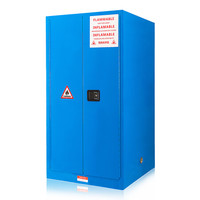 中伟防爆柜安全柜化学品储存柜危险品工业防火柜60加仑蓝色