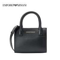 EMPORIO ARMANI 阿玛尼奢侈品19秋冬新款女士单肩背包 Y3A119-YSE2B BLACK-80001 U