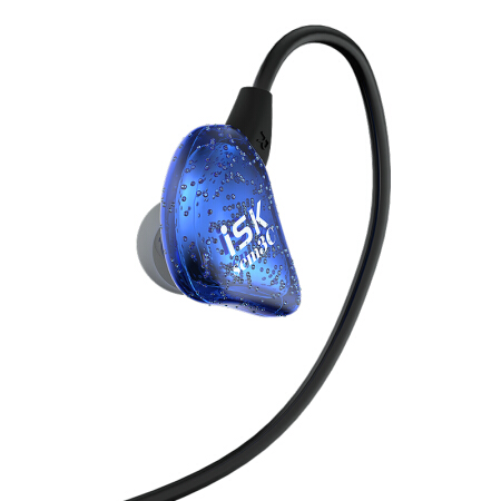 iSK 声科 sem3C 入耳式监听耳机（挂耳）蓝色