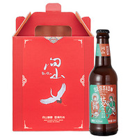 问山啤酒 社交IPA(SESSION IPA) 精酿啤酒 330ml*6瓶 礼盒装