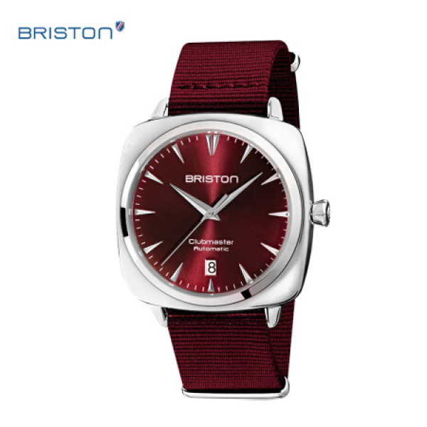 briston机械表 时尚彩色尼龙带40mm男女士情侣手表19640.ps.i.8.nbdx