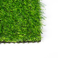 萌肉居 仿真草坪加密假草人造假草皮塑料绿色地毯围挡户外室内幼儿园操场装饰草人工草坪(30mm春草/平方)