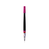 日本派通（Pentel）科学毛笔小楷练字软毛笔 中楷书法笔便携彩色绘画手帐手绘笔可换墨胆 XGFL 紫色